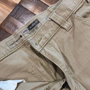 Carhartt Relaxed Fit Khaki Pants